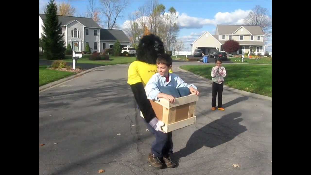ape costume illusion