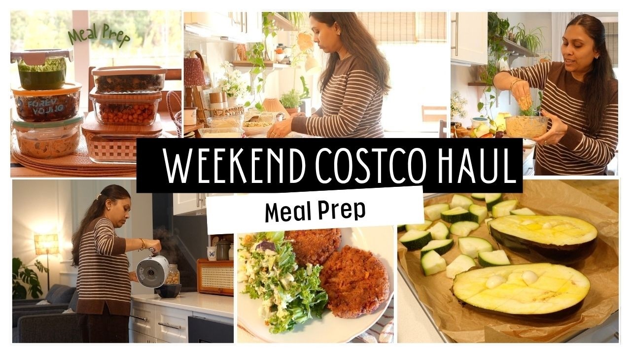 Weekend Costco Shopping I Meal Prep - Quick and Easy Ingredient Prep