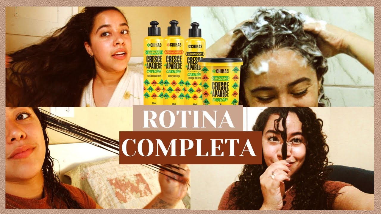 Rotina Capilar com a Cresce e Aparece da Chikas Cosméticos | Cecilia Pietra