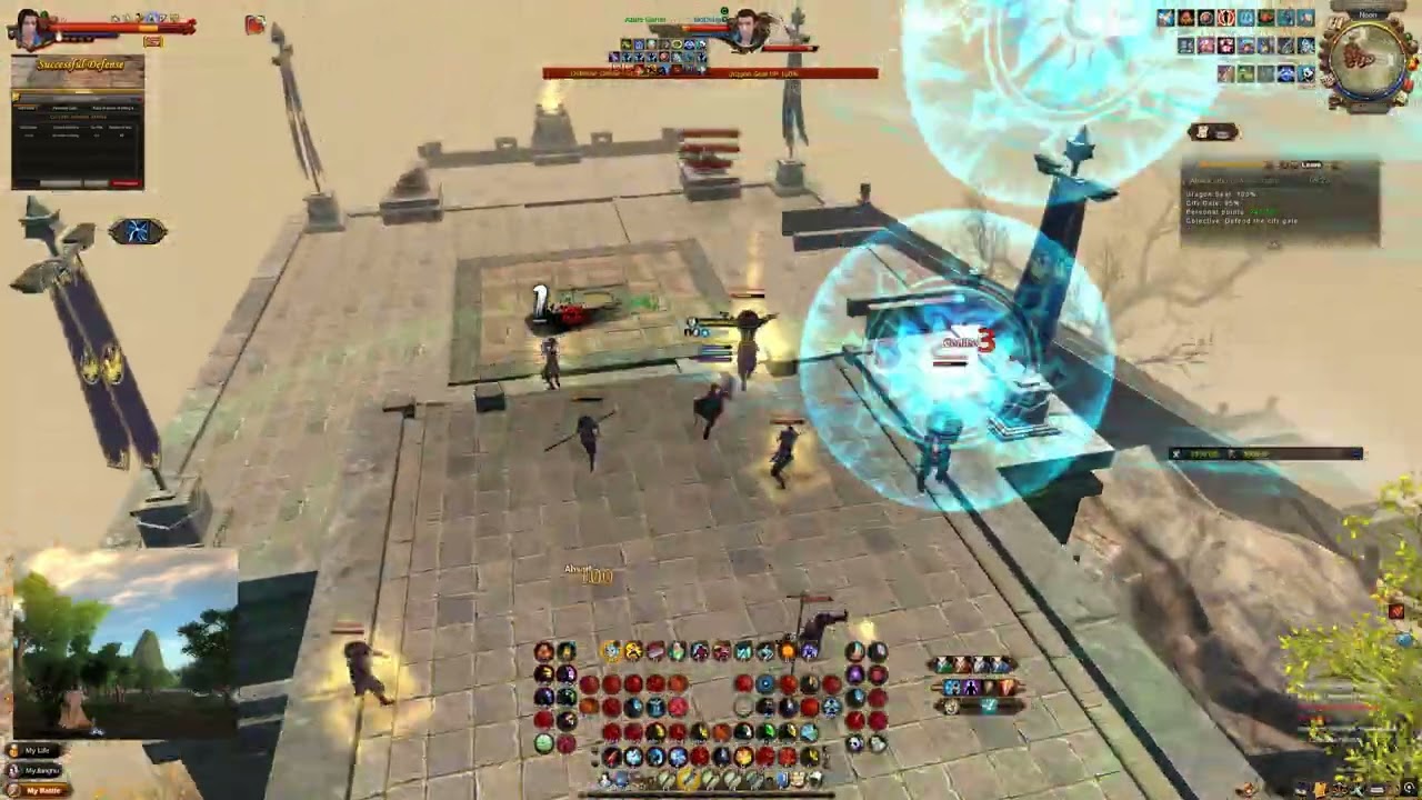 Age of Wushu 九阴真经 | NA~BD: Yingping City Defence - Y4 vs 2% alliance