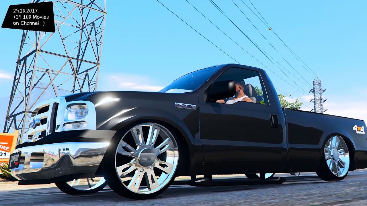 Ford F-250 GcincoSoundCar ( Replace ) 1.0 Grand Theft Auto V , VI - future _REVIEW