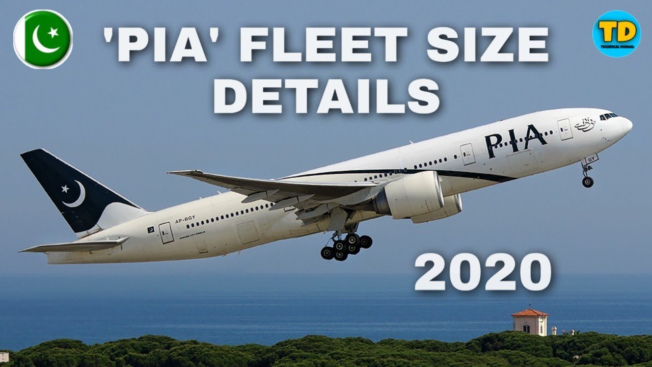 Pakistan International Airline Fleet Size Details 2020 PIA 🇵🇰