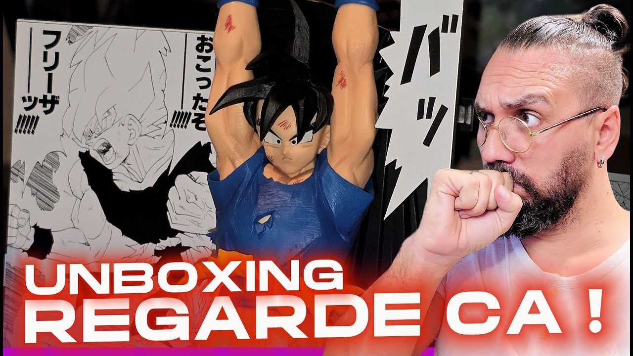 Une PETITE BOMBE, faut CRAQUER ! - UNBOXING Figurines Dragon Ball 40th Anniversary Goky Déballage