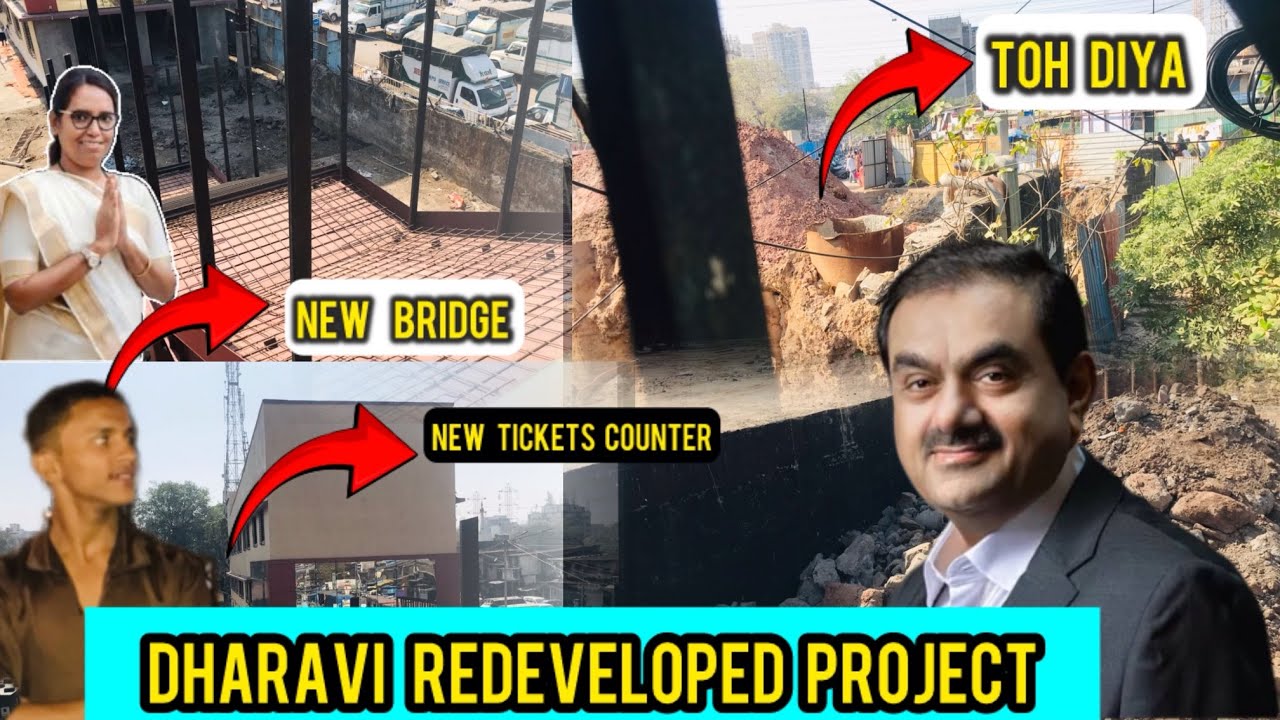 Dharavi Redevelopment Project 🤯 | Aisa Largest Slump 😱 | Sion Station Redevelopment Project #dharavi