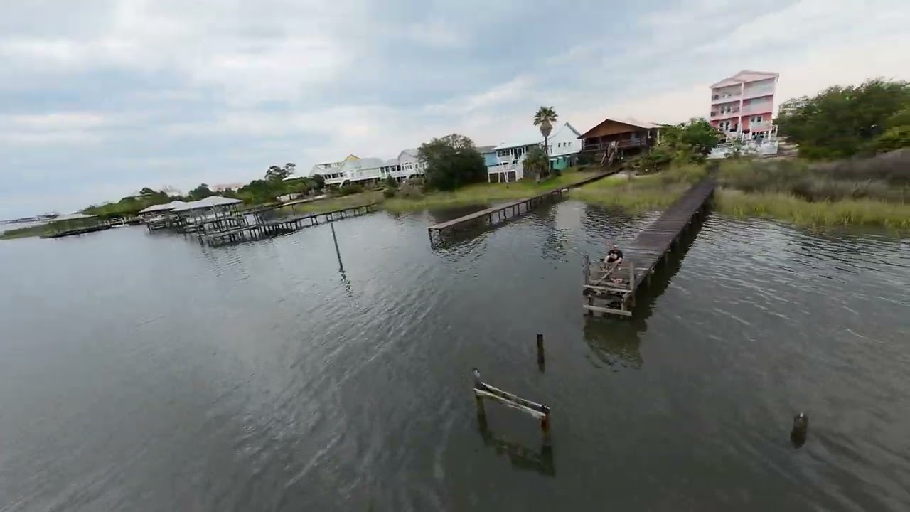 Gulf Shores Alabama  - Lagoon side again with Vapor 5 DC