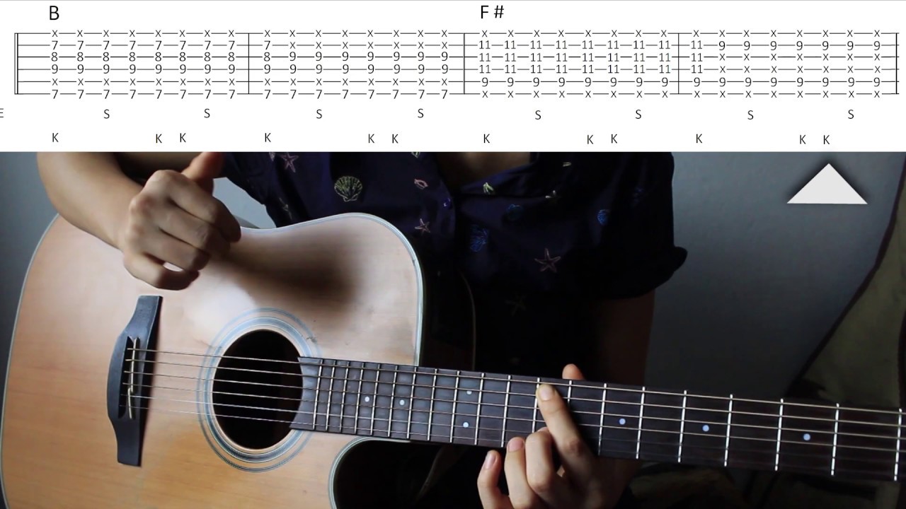 Percussive guitar Lesson 1 (not v hard)
