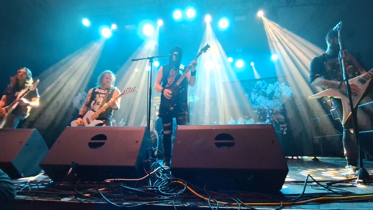 IN MOURNING LIVE AT BARBA NEGRA BLUE STAGE BUDAPEST 17/02/2026 (progressive melodic death metal)