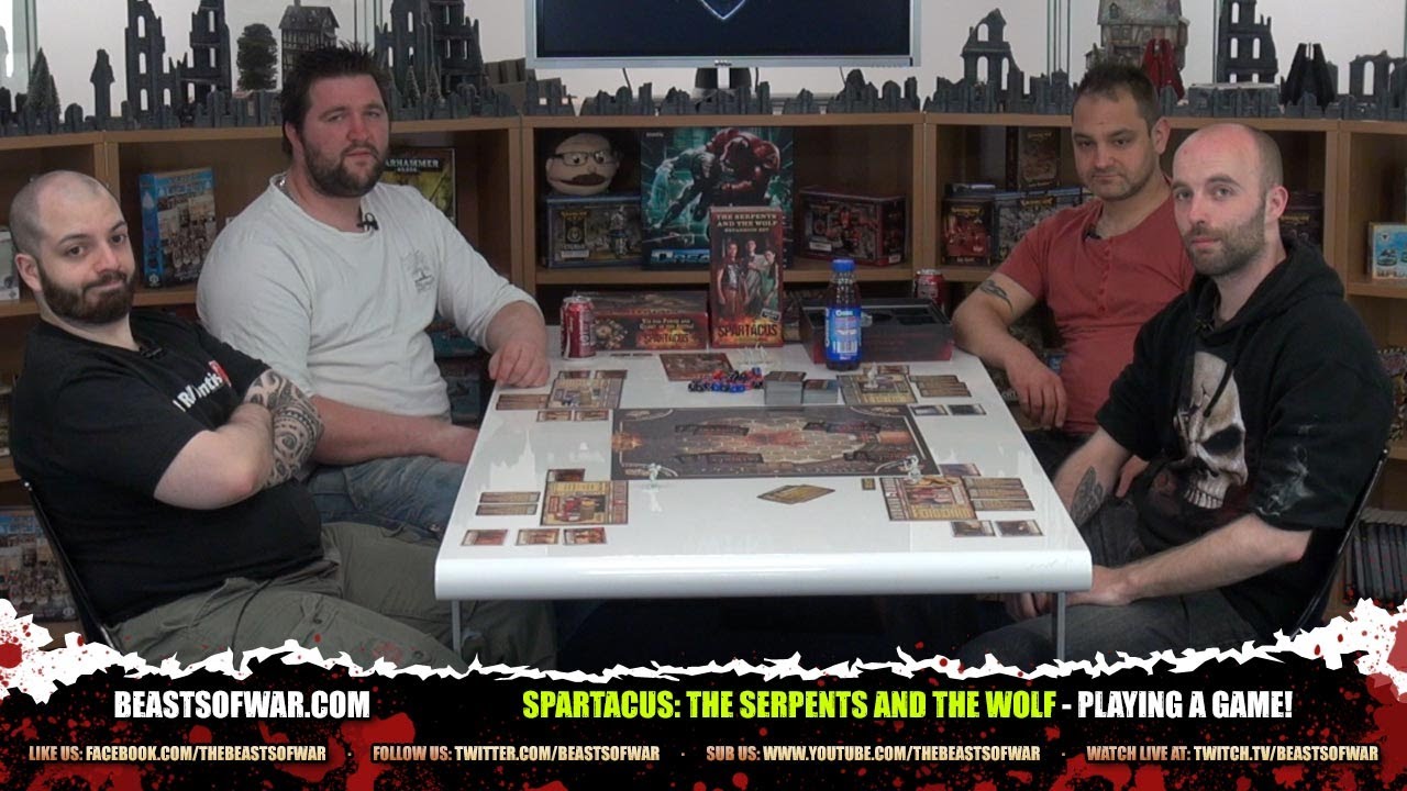 Spartacus- The Serpents and The Wolf - Playing a Game