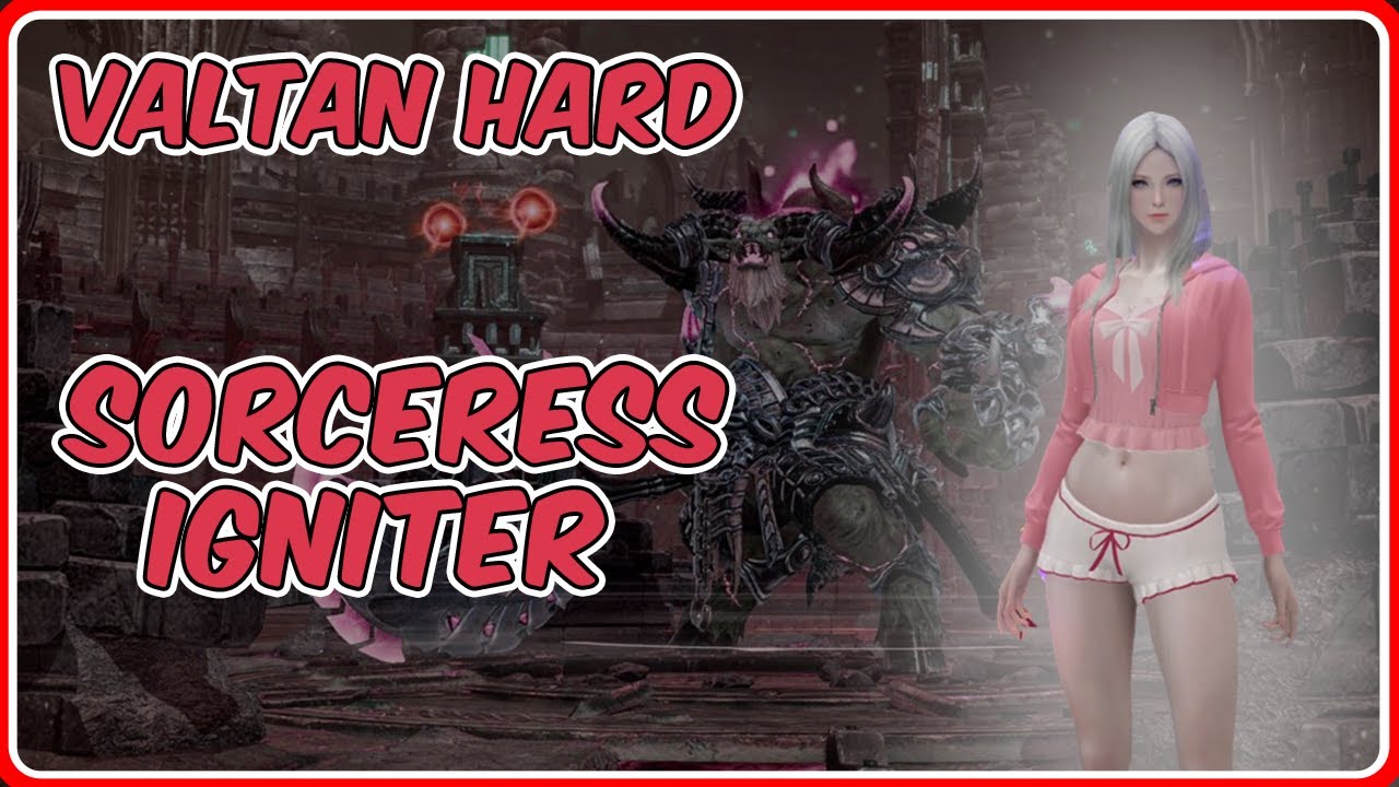 Lost Ark Sorceress Survived In Valtan Hard Mode