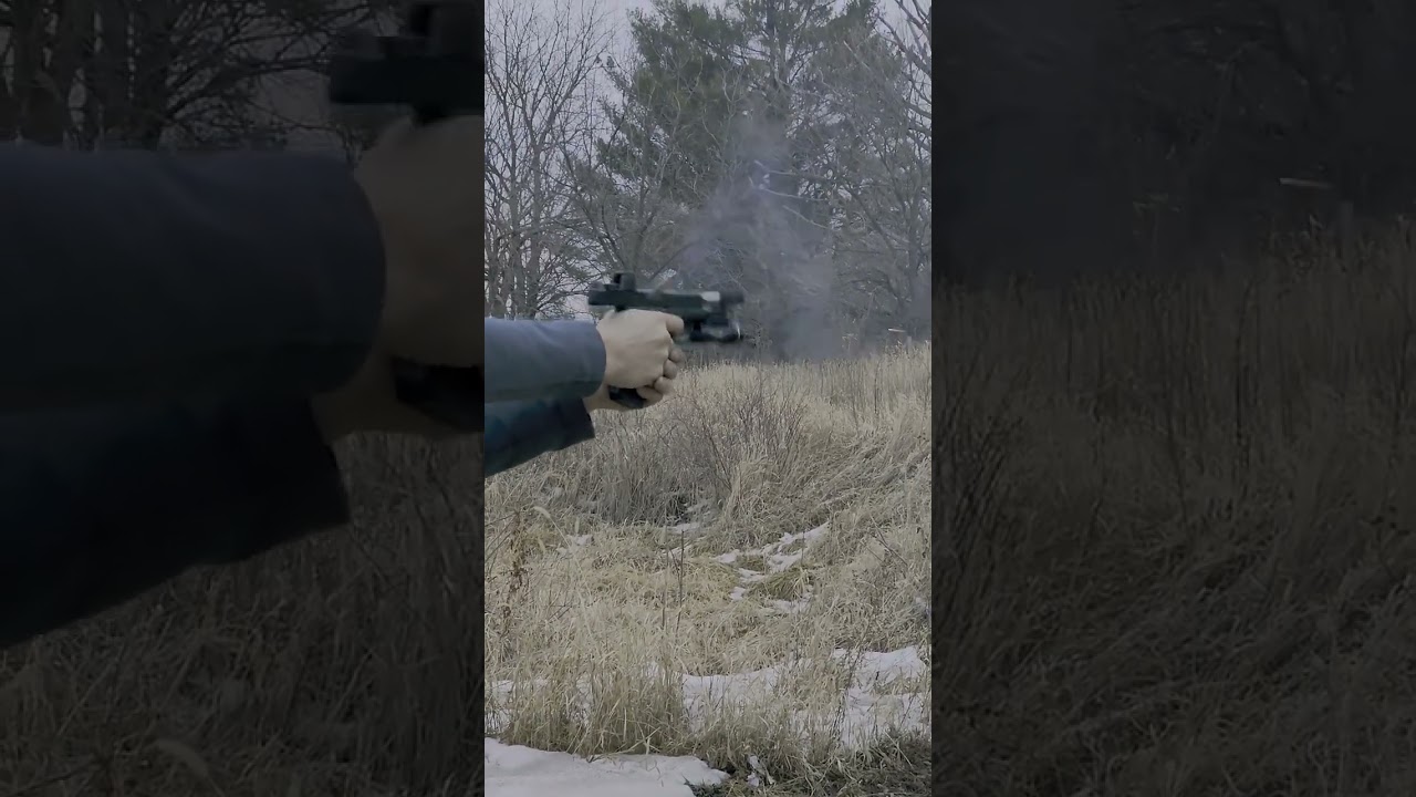 glock 19 kkm compensator and barrel mag dump reloads #glock #glock19 #trijicon #kkm  #rmr