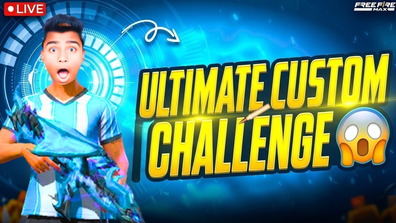 Live🔴💎 Unlimited Custom Rooms + Giveaway! 🎁 Aajaao Saath Khelenge! 👑🎮#freefirelive
