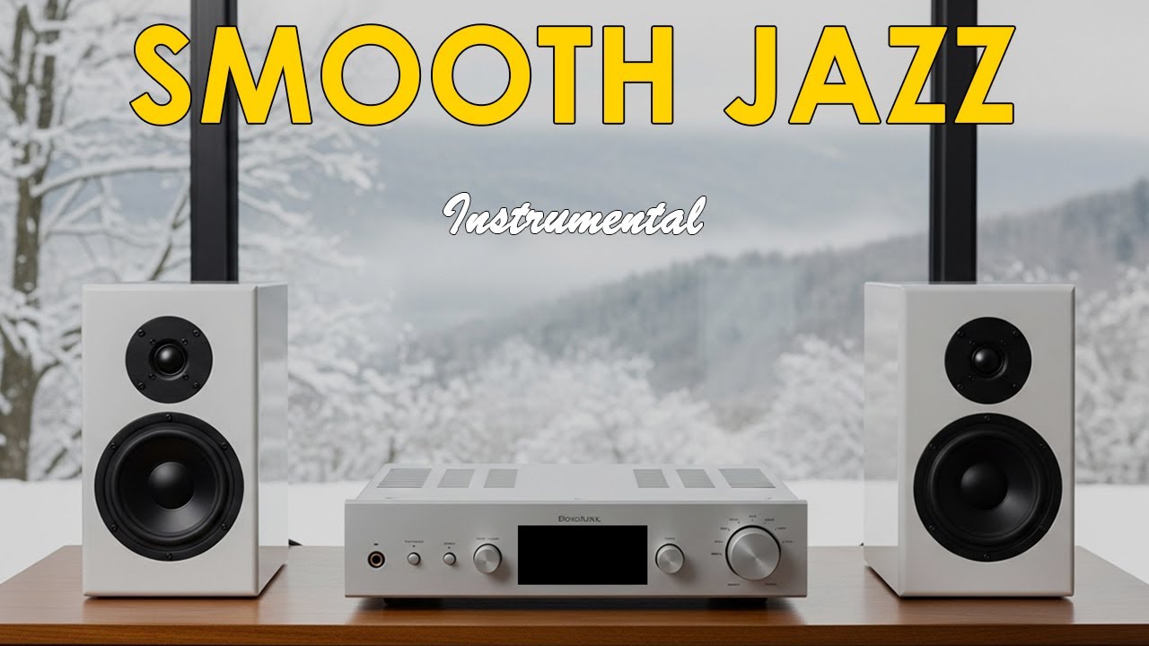🎷 Smooth Jazz x Instrumental | Calm Cafe Vibes for Study, Chill Moments & Deep Relaxation