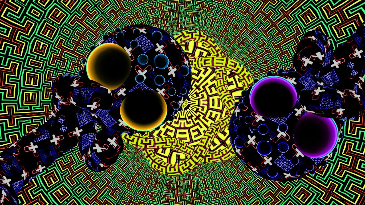 Memory from Dead Mans Trip v14 (DMT trip replication experiment) [EPILEPSY WARNING]