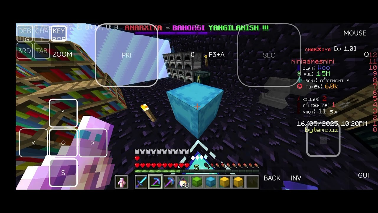 Bytemc.uz da narsalarimni korsatdim