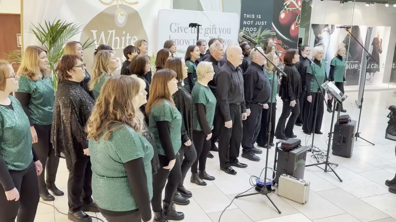 Liffey Choir Singing a cover of Elvis's - Can't help Falling in Love with You