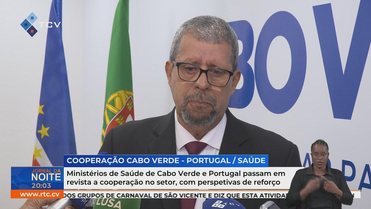 CV e Portugal analisam cooperação na saúde com perspetivas de reforço