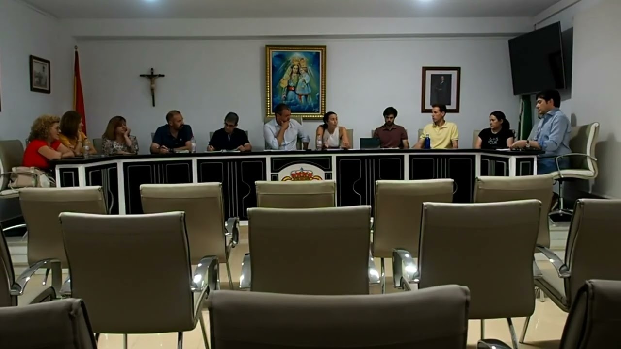 Pleno Ordinario del Ayuntamiento de Tíjola de 3 de Junio de 2025.