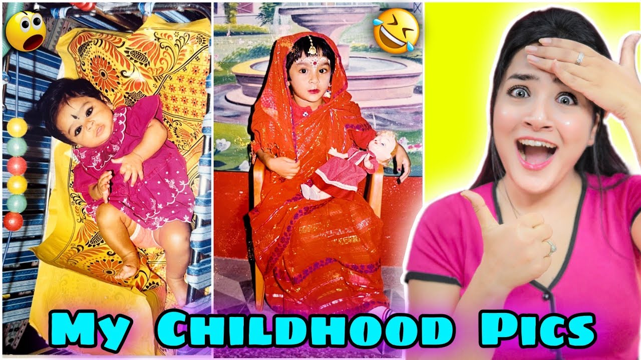 Reacting to My Childhood Pics 😂 *Bachpan se hi Nautanki* 😜 *OMG* Reaction