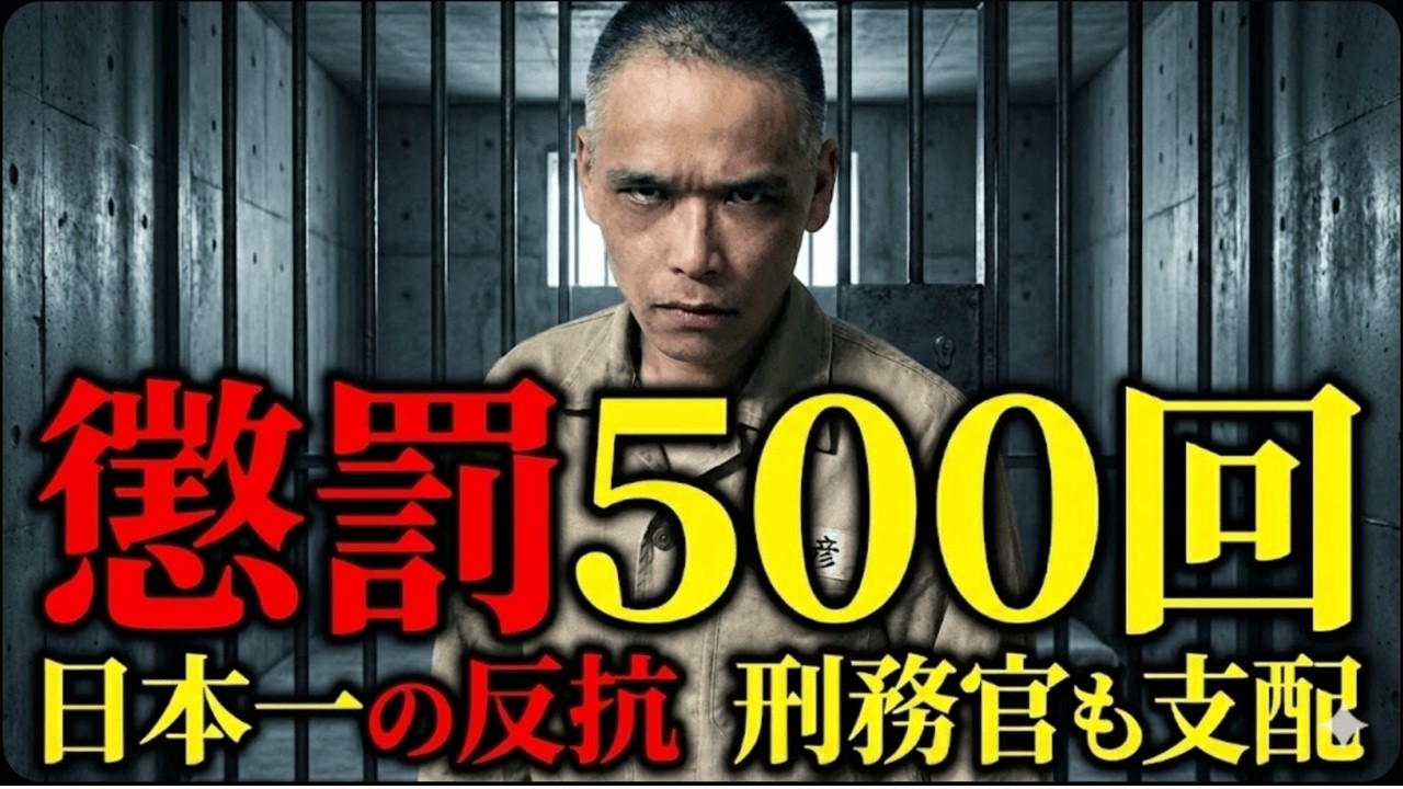 【実録】懲罰500回以上で日本一。元受刑者が語る「単独室」の孤独と刑務官との極秘取引。