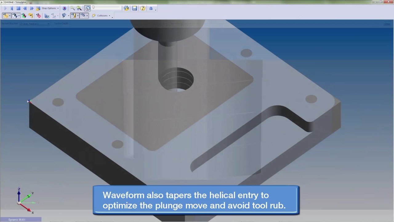Waveform Machining with Edgecam