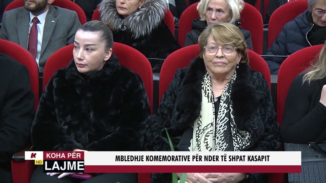 MBLEDHJE KOMEMORATIVE PËR NDER TË SHPAT KASAPIT