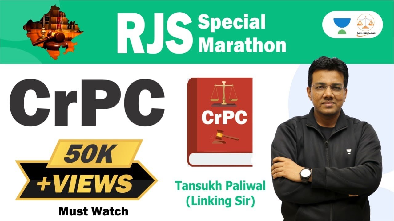 CrPC | RJS Special Marathon l Tansukh Paliwal