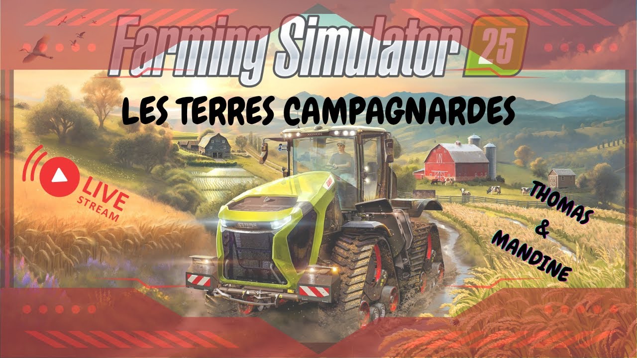 FS25 avec Thomas fin des betteraves rouges et préparation des champs #46