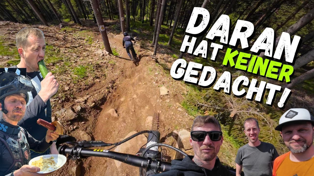 Herrentag im Trailpark Klinovec / DH Full Run auf Enduro Bike
