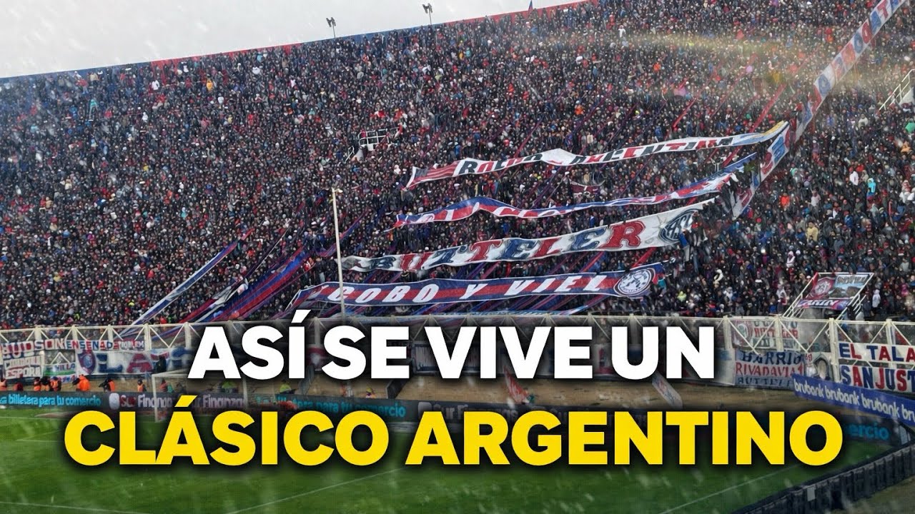 Así se vive un clásico argentino