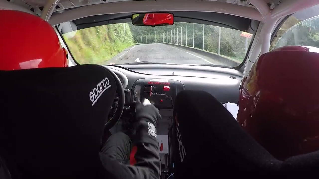 Rallye Norte 2024 TC7 Chasna - La Piñera 3 Josep Real - Pedro Jesús Perdigón Nissan Micra 160SR
