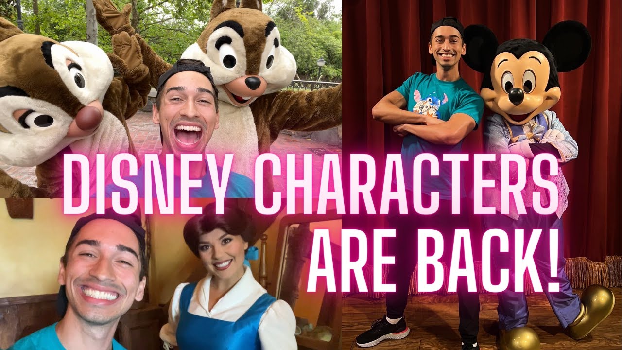 CHARACTER MEET AND GREETS ARE BACK IN DISNEY WORLD - Magic Kingdom 2022