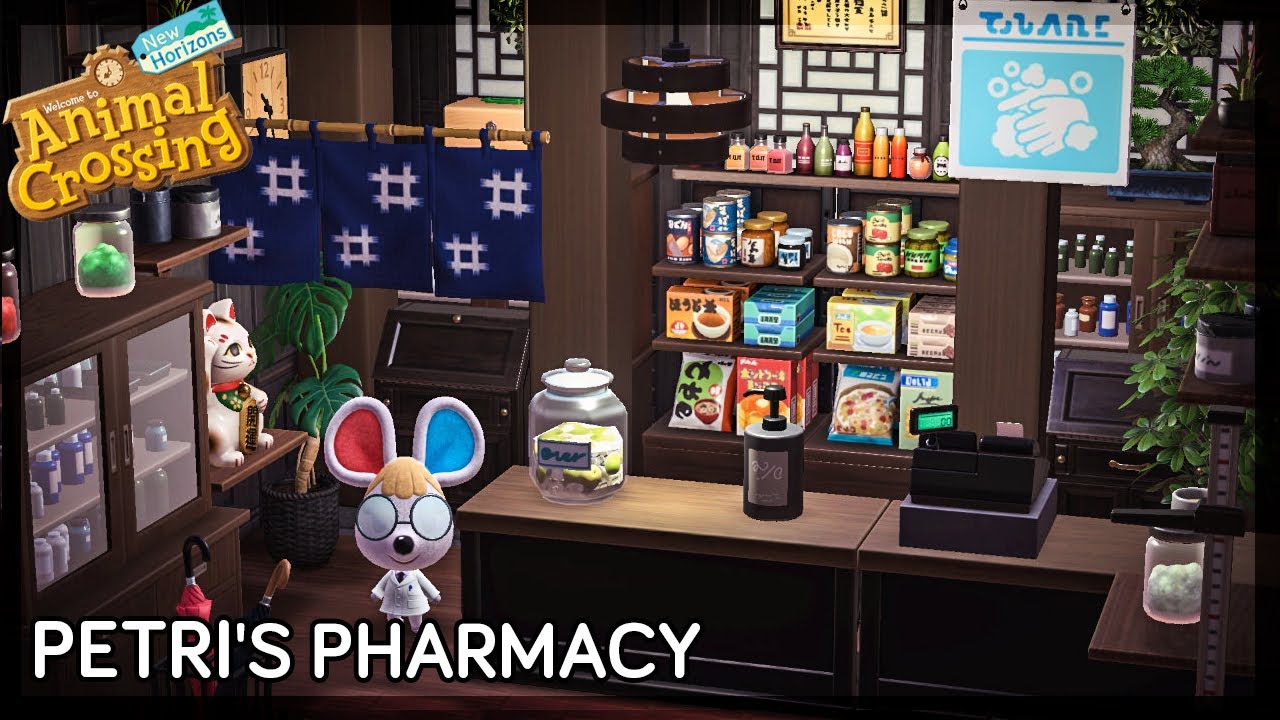 Let's decorate Petri's apothecary 🐭 // Japanese island // Animal Crossing New Horizons Speed Build