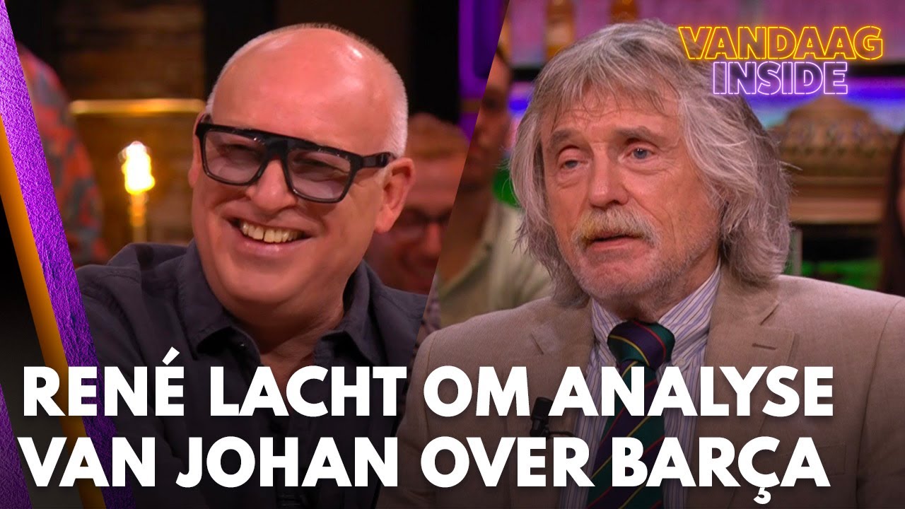 Ren&eacute; gaat stuk om analyse van Johan over FC Barcelona | VANDAAG INSIDE
