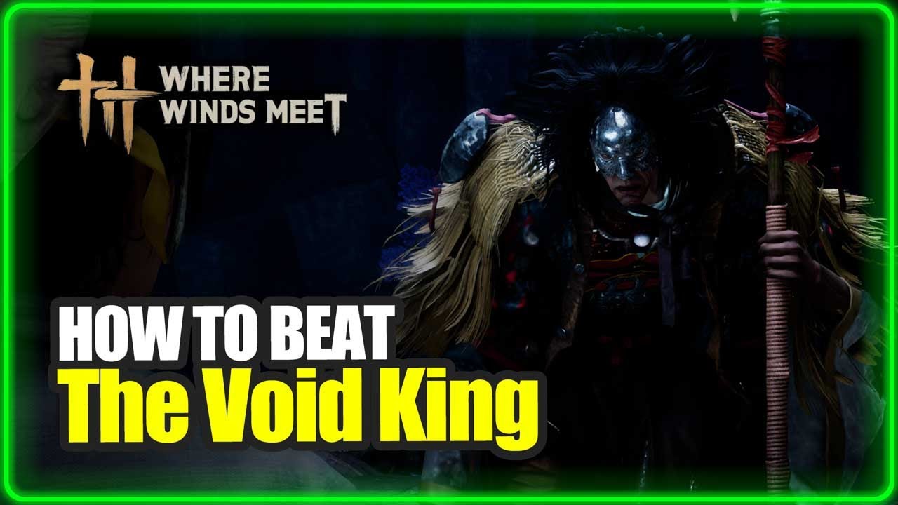 Where Winds Meet The Void King Boss Fight | How to beat The Void King | PS5 4K