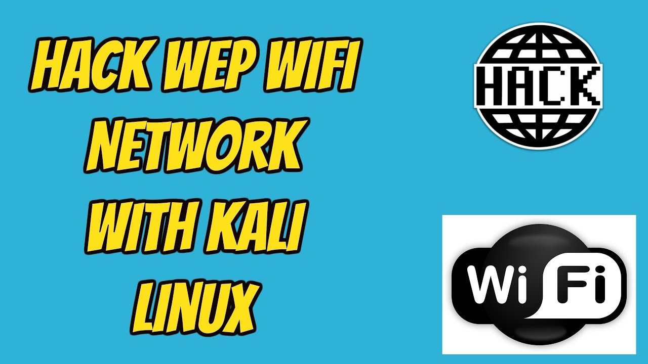 Hack WEP Wifi Network With Kali Linux