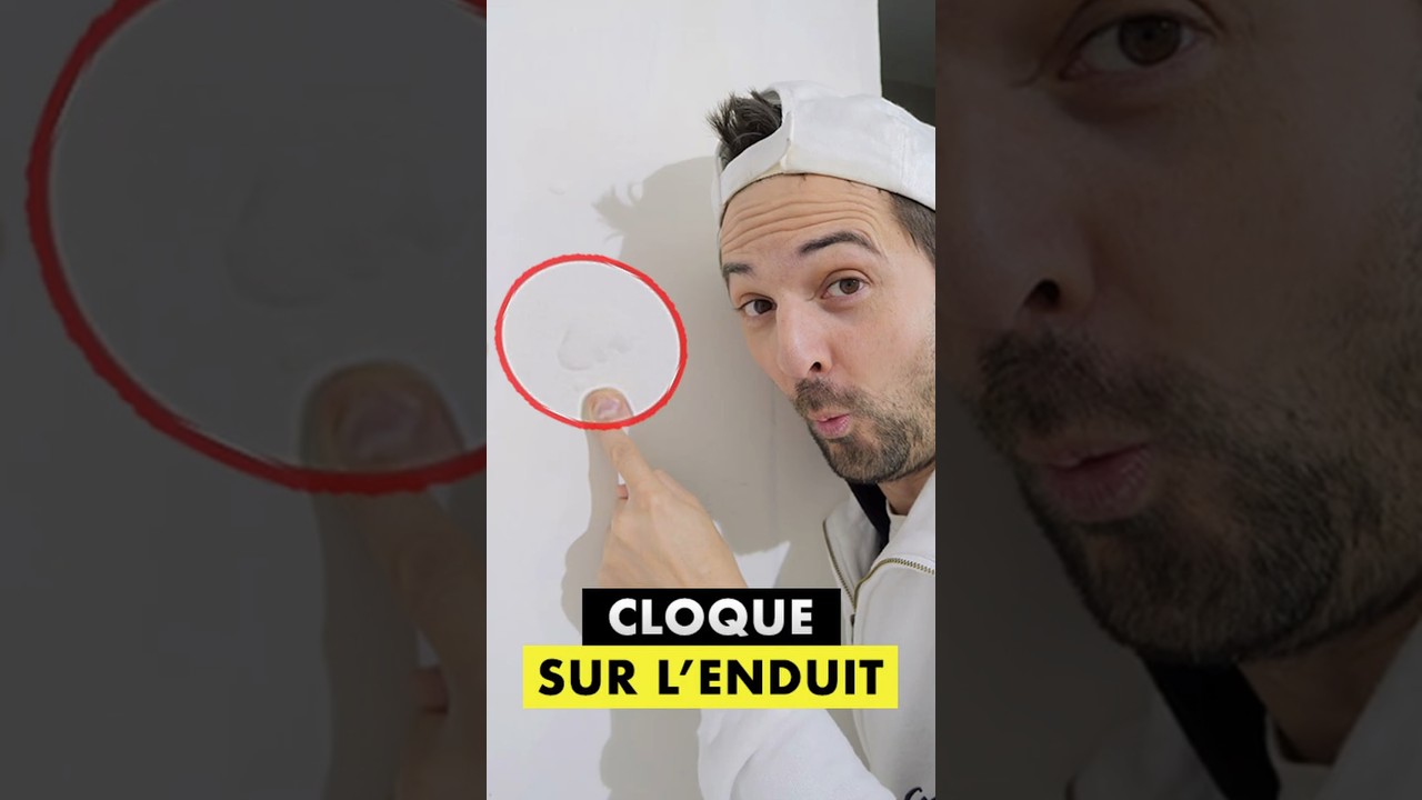 Cloque Sur Enduit : Attention Au Fond Imprim&eacute; #coachpersodeco #enduit #cloque