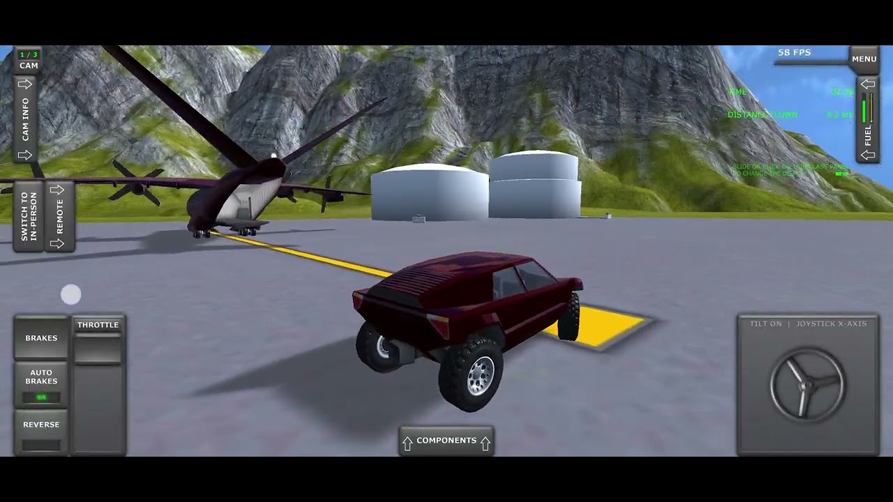 Turboprop fligth simulator