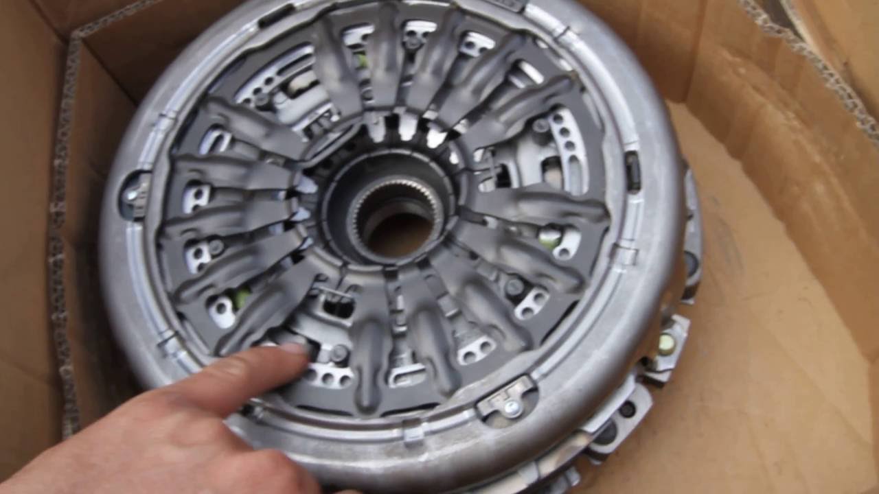 двухдисковое сцепление рено меган 3 автомат DC4  EDC 6