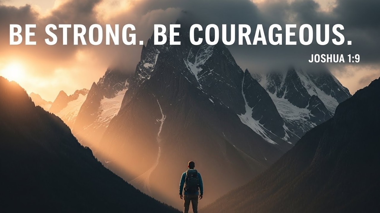 Be Strong. Be Courageous. (Joshua 1:9) – Official Music Video | Richard Weirich