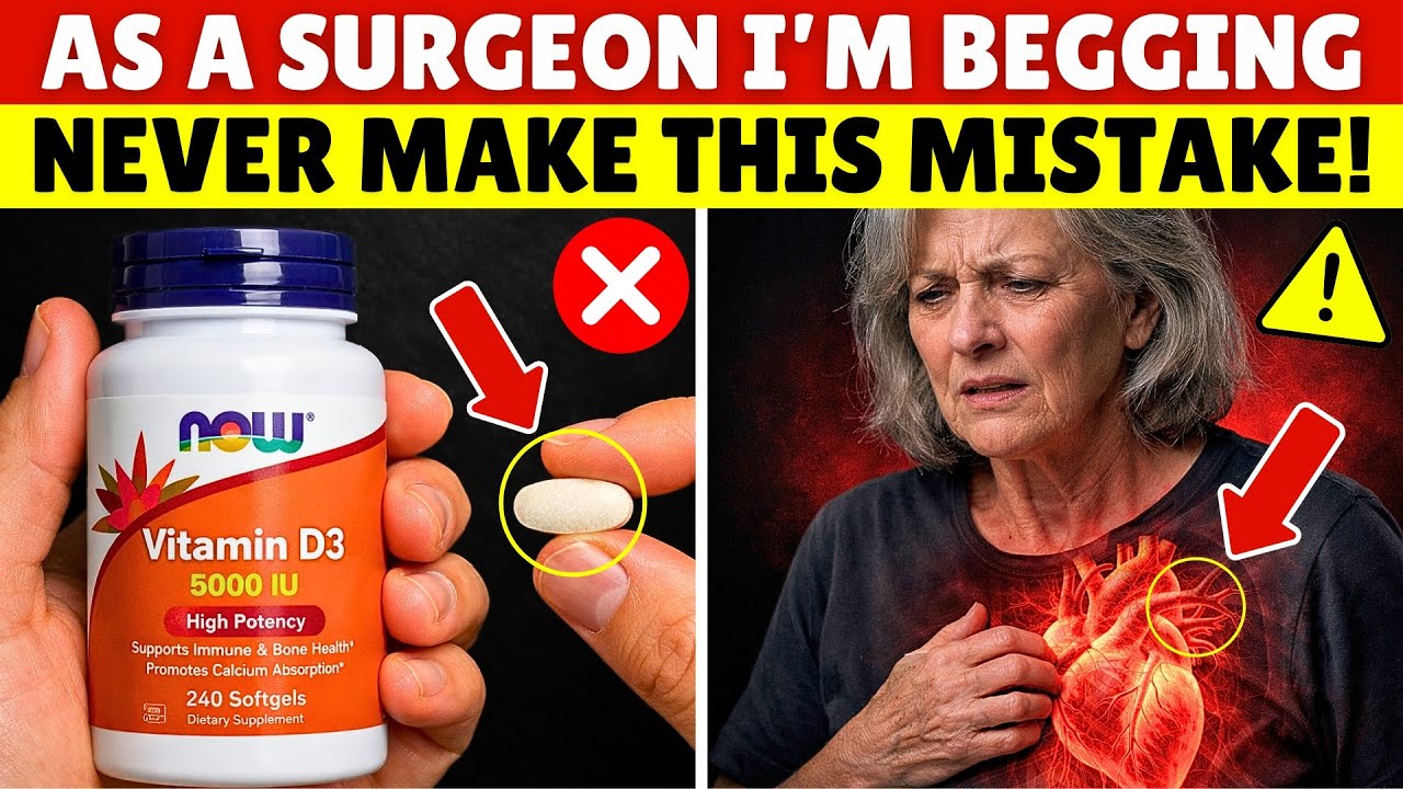 Surgeon WARNS: 7 Silent Signs You’re Taking Too Much Vitamin D3 (Most Seniors Miss #1)
