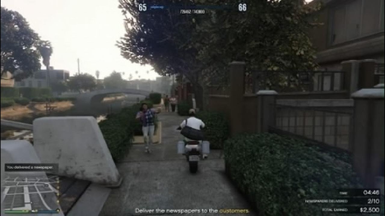 trying one of the new jobs in GTA for the first time
