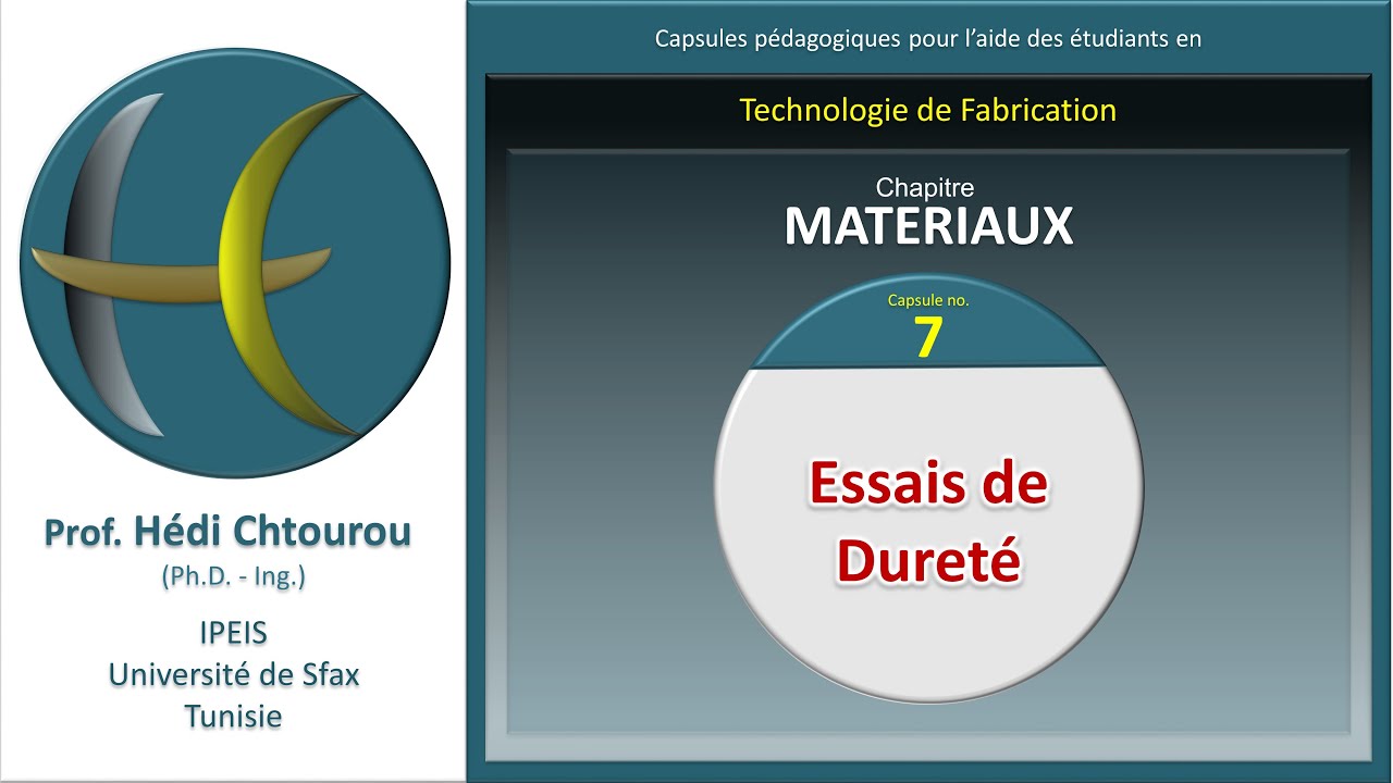 Capsule 7   Essais de dureté