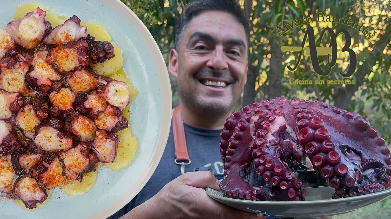 PULPO PERFECTO. Así se cocina y prepara el mejor pulpo. Blando y delicioso.