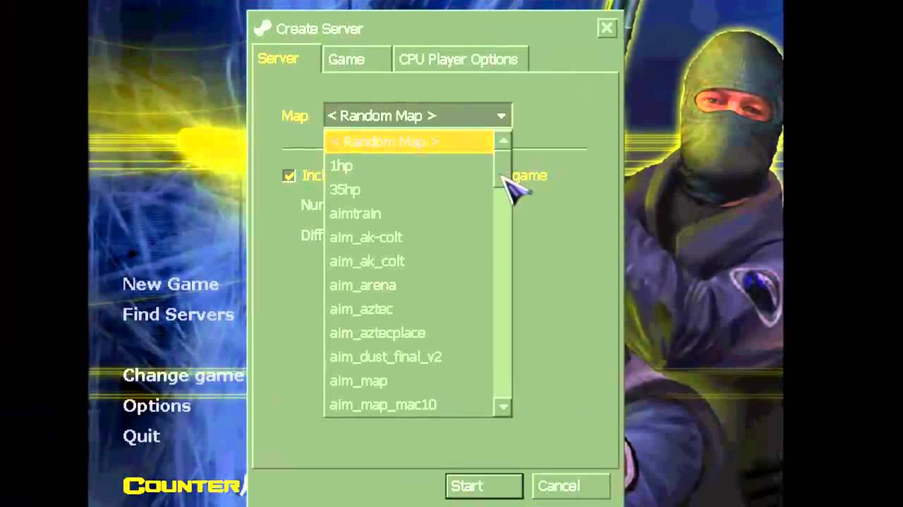 como descargar e instalar pack de mapas para counter 1.6 no steam