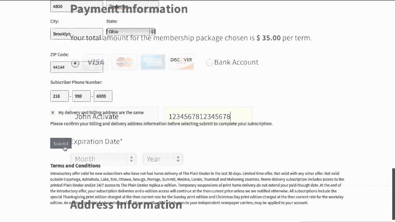 How to Subscribe to The Plain Dealer