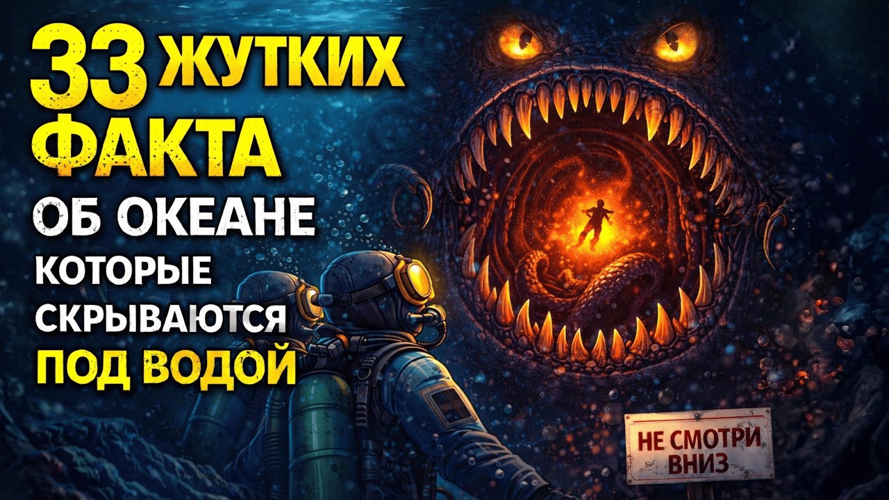 33 ЖУТКИХ Факта Об Океане, Которые СКРЫВАЮТСЯ Под Водой И Вы Об Этом Не Знаете