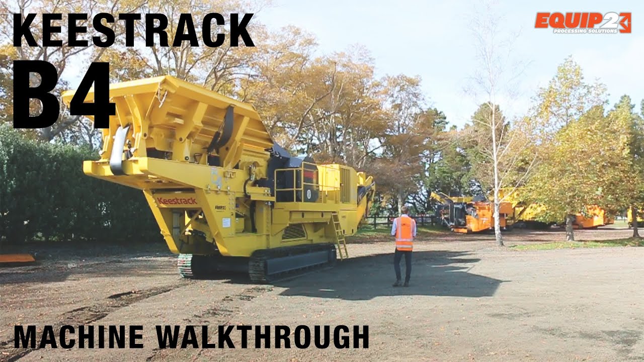 Keestrack B4 Jaw Crusher Walkthrough With Bert Hart