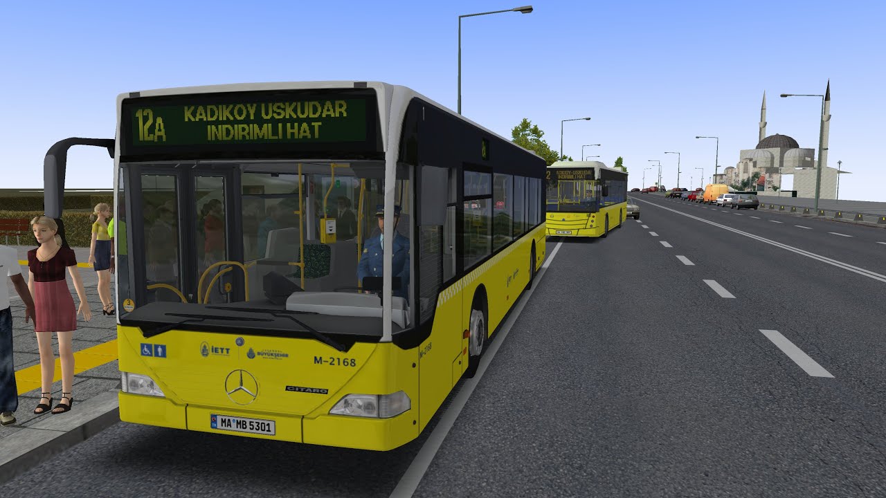 OMSI 2 Istanbul Beykoz V3 Line 12 A Kadikoy - Üsküdar [Mercedes Benz Citaro]