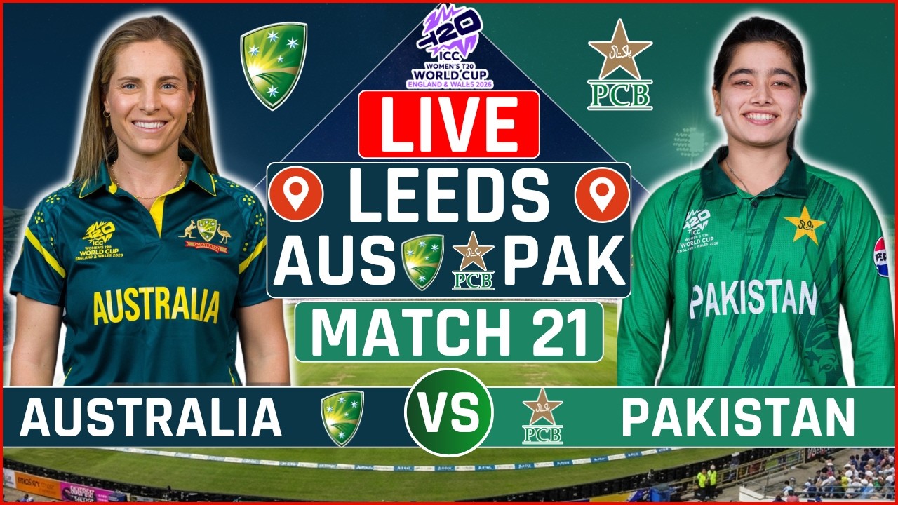 Womens T20 World Cup Live: Australia vs Pakistan Live Score | AUS W vs PAK W Live Audio Commentary