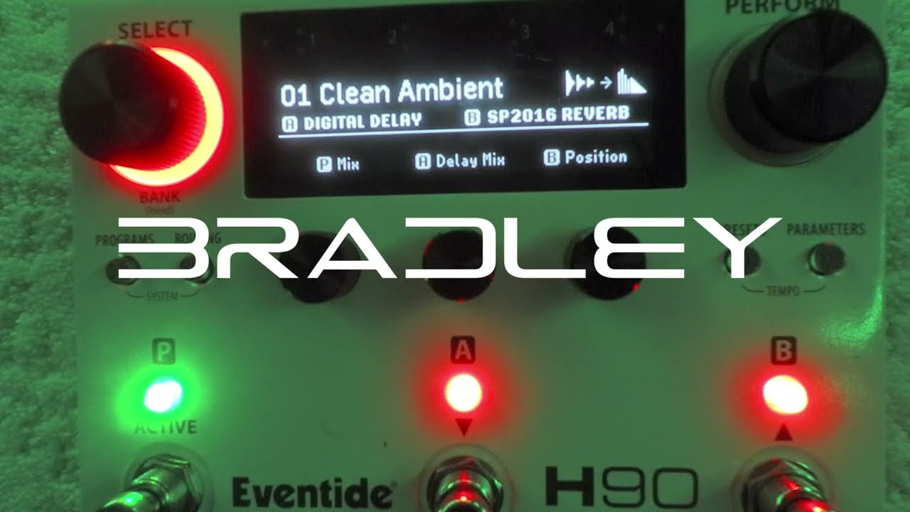 EVENTIDE H90 Tutorial Programs Presets & Algorithms
